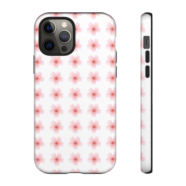 Cherry Blossom Tough Phone Case - Floral Design for Spring & Summer