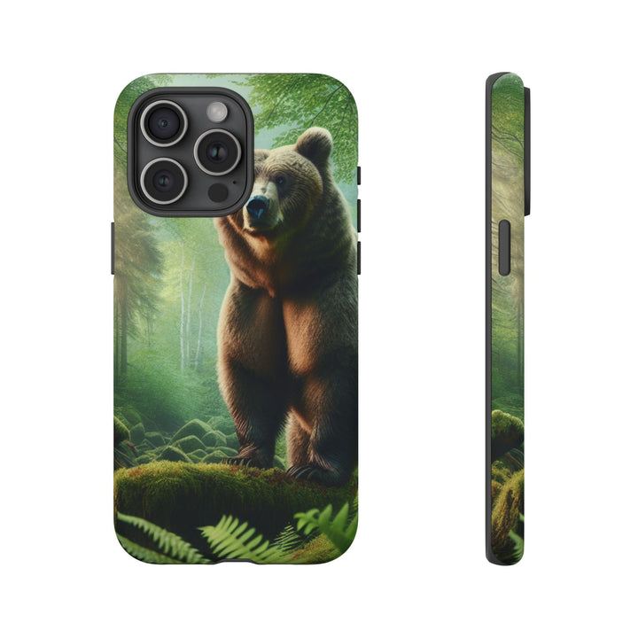 Wildlife Phone Case - Tough Bear Design for Nature Lovers