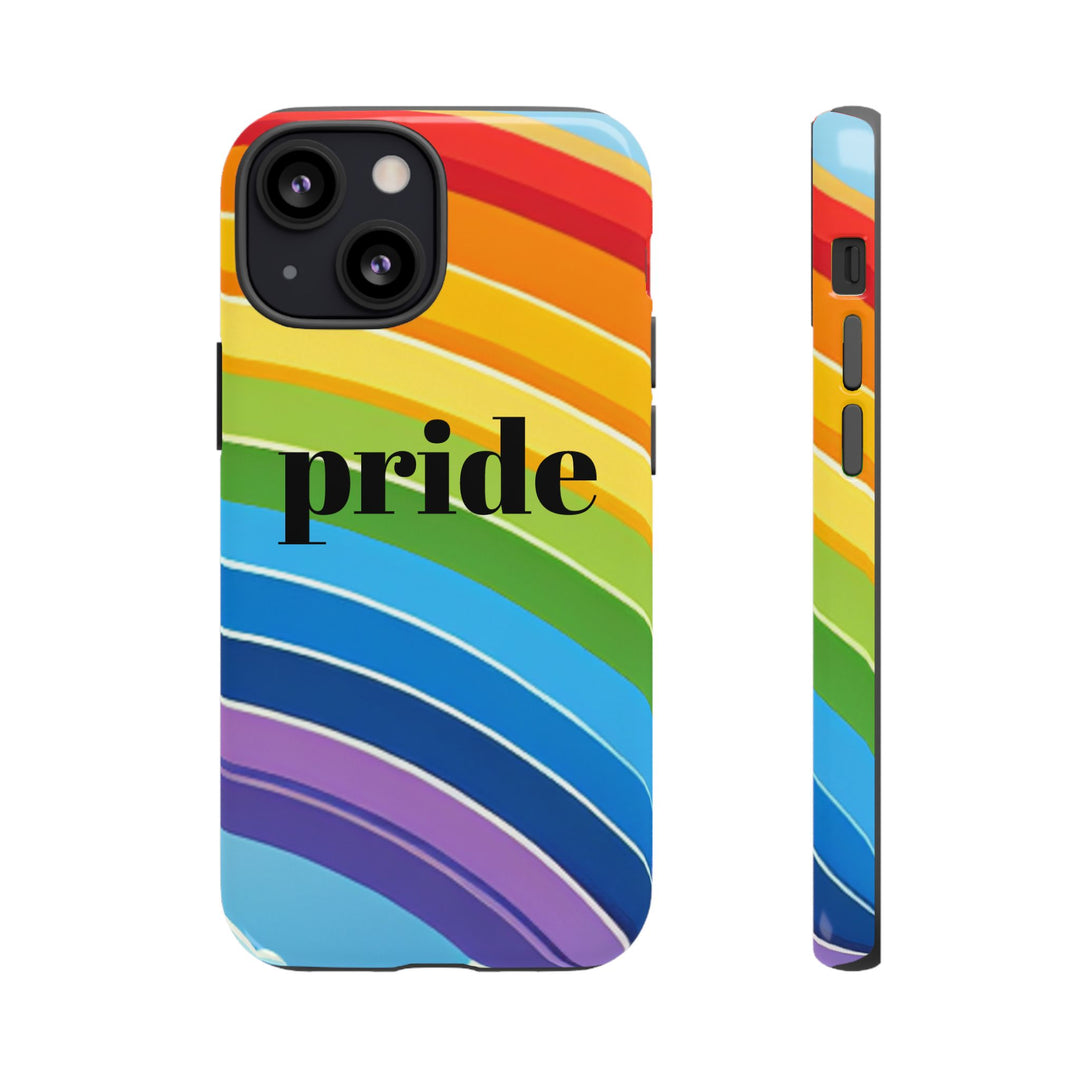 Pride Phone Case - Rainbow Gradient, LGBTQ+ Accessory, Colorful Phone Cover, Unique Gift for Pride Month, Phone Protection