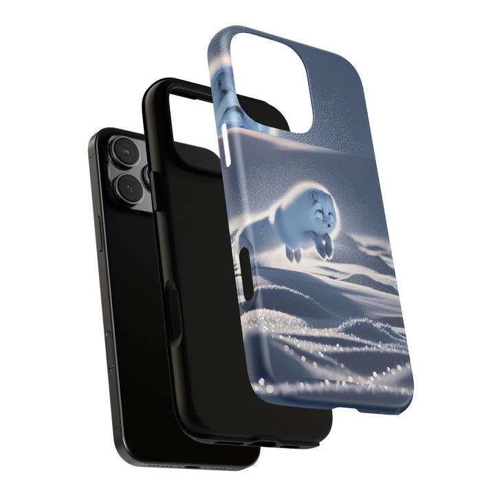 Cute Arctic Fox Phone Case – Tough Protective Cover for Animal Lovers