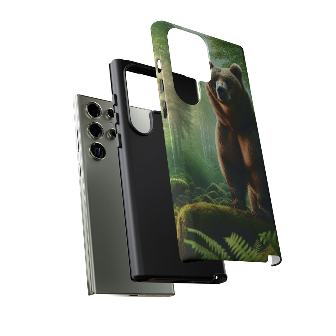 Wildlife Phone Case - Tough Bear Design for Nature Lovers