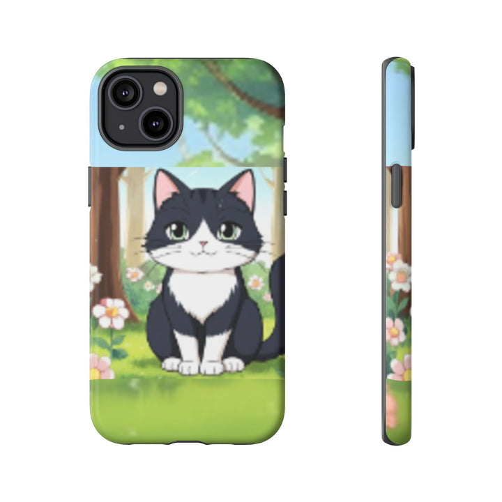 Cute Ai Cat Phone Case - Tough Cases for Animal Lovers