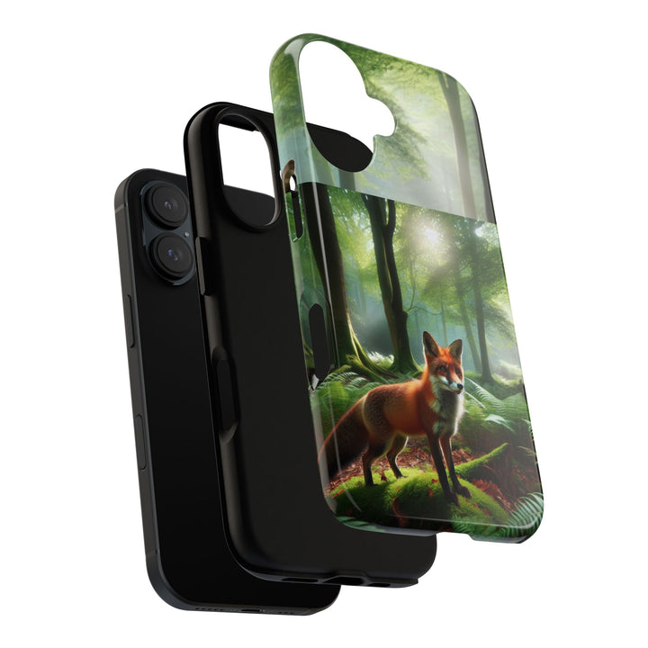 Nature-Inspired Tough Case with Fox Design