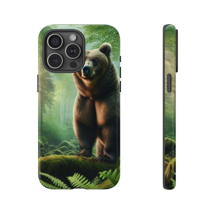 Wildlife Phone Case - Tough Bear Design for Nature Lovers