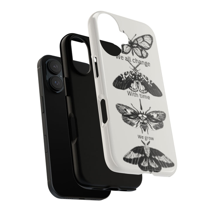 Inspirational Phone Case - We All Change With Time - Tough Cases for Nature Lovers