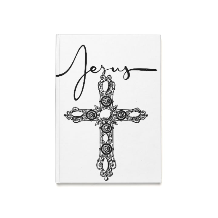 Jesus Hardcover Journal for Faithful Reflection, Christian Prayer Diary, Inspirational Notebook, Spiritual Journal, Gift for Bible Study