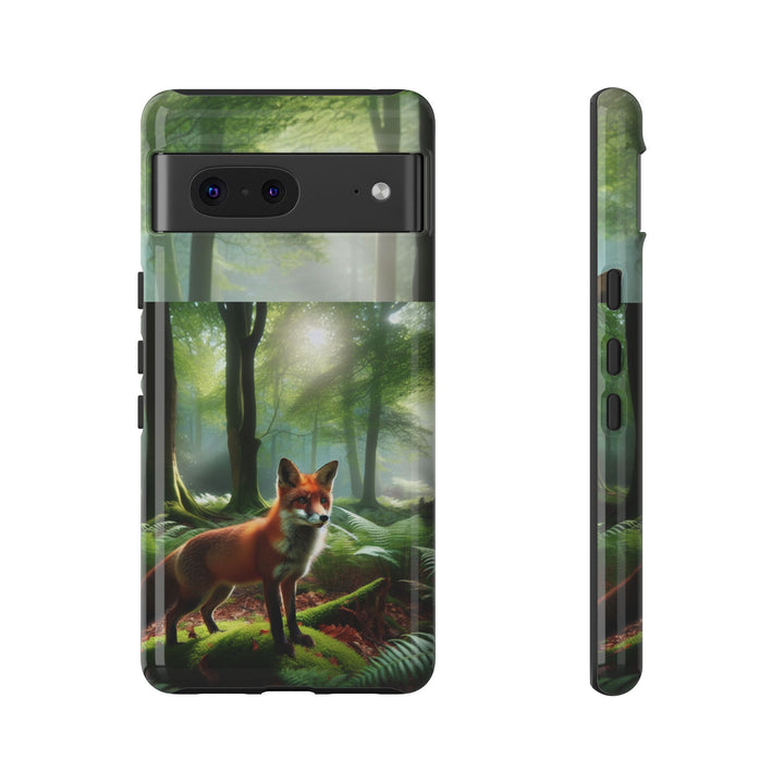 Nature-Inspired Tough Case with Fox Design