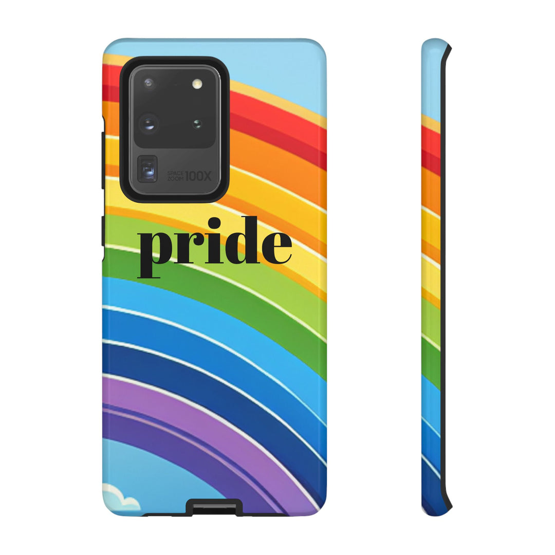 Pride Phone Case - Rainbow Gradient, LGBTQ+ Accessory, Colorful Phone Cover, Unique Gift for Pride Month, Phone Protection