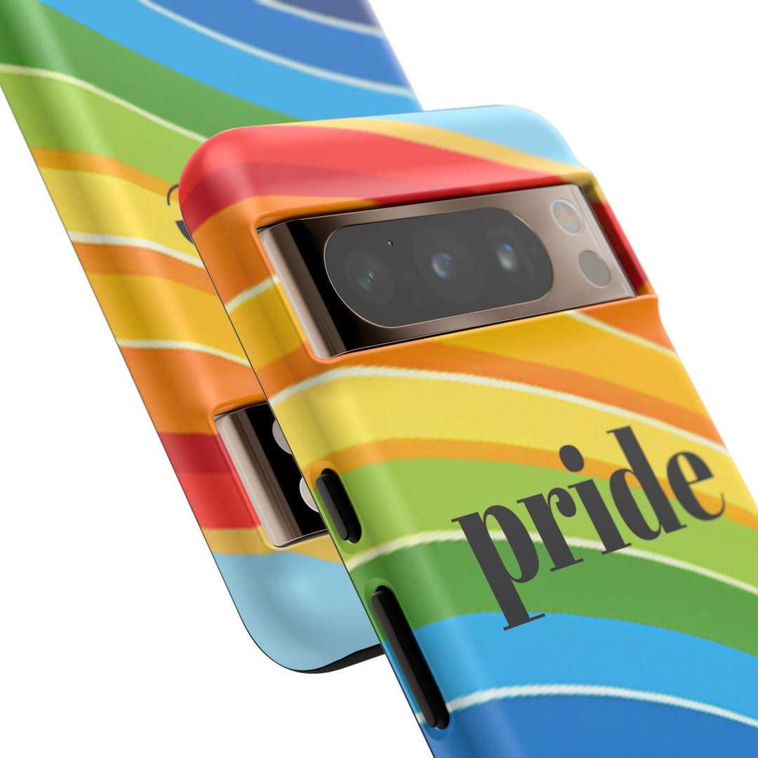 Pride Phone Case - Rainbow Gradient, LGBTQ+ Accessory, Colorful Phone Cover, Unique Gift for Pride Month, Phone Protection