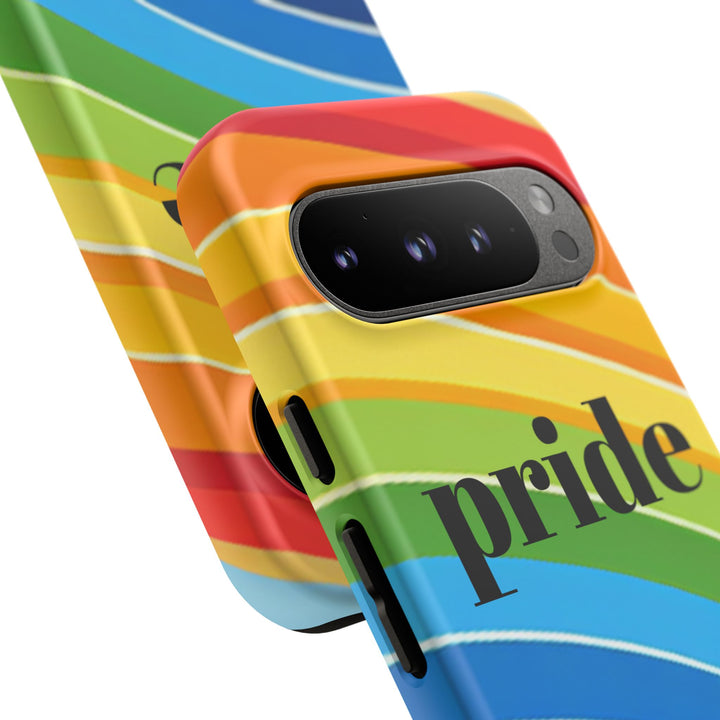 Pride Phone Case - Rainbow Gradient, LGBTQ+ Accessory, Colorful Phone Cover, Unique Gift for Pride Month, Phone Protection
