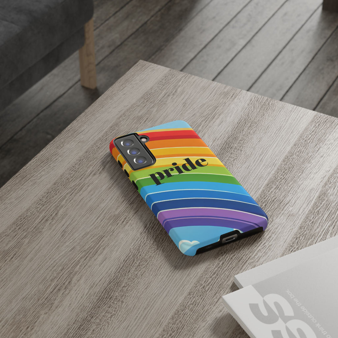 Pride Phone Case - Rainbow Gradient, LGBTQ+ Accessory, Colorful Phone Cover, Unique Gift for Pride Month, Phone Protection