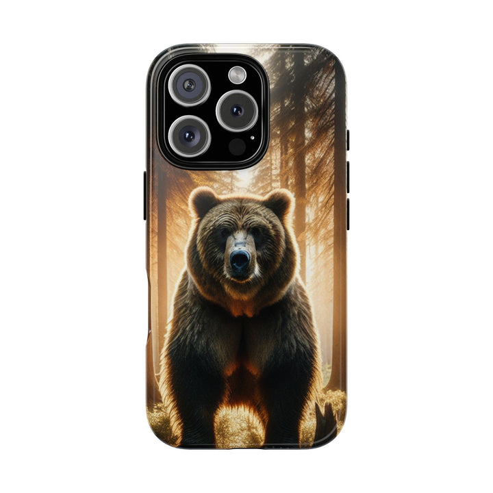 Wildlife Phone Case - Tough Cases with Bear Design, Nature Lover Gift, Animal-Themed Accessories, Eco-Friendly Tech Protection