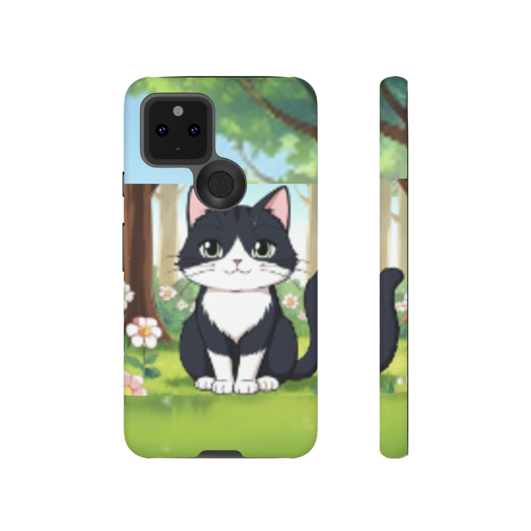 Cute Ai Cat Phone Case - Tough Cases for Animal Lovers