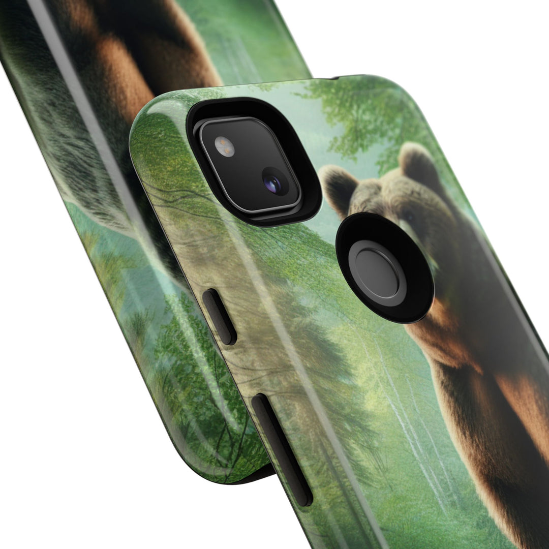 Wildlife Phone Case - Tough Bear Design for Nature Lovers