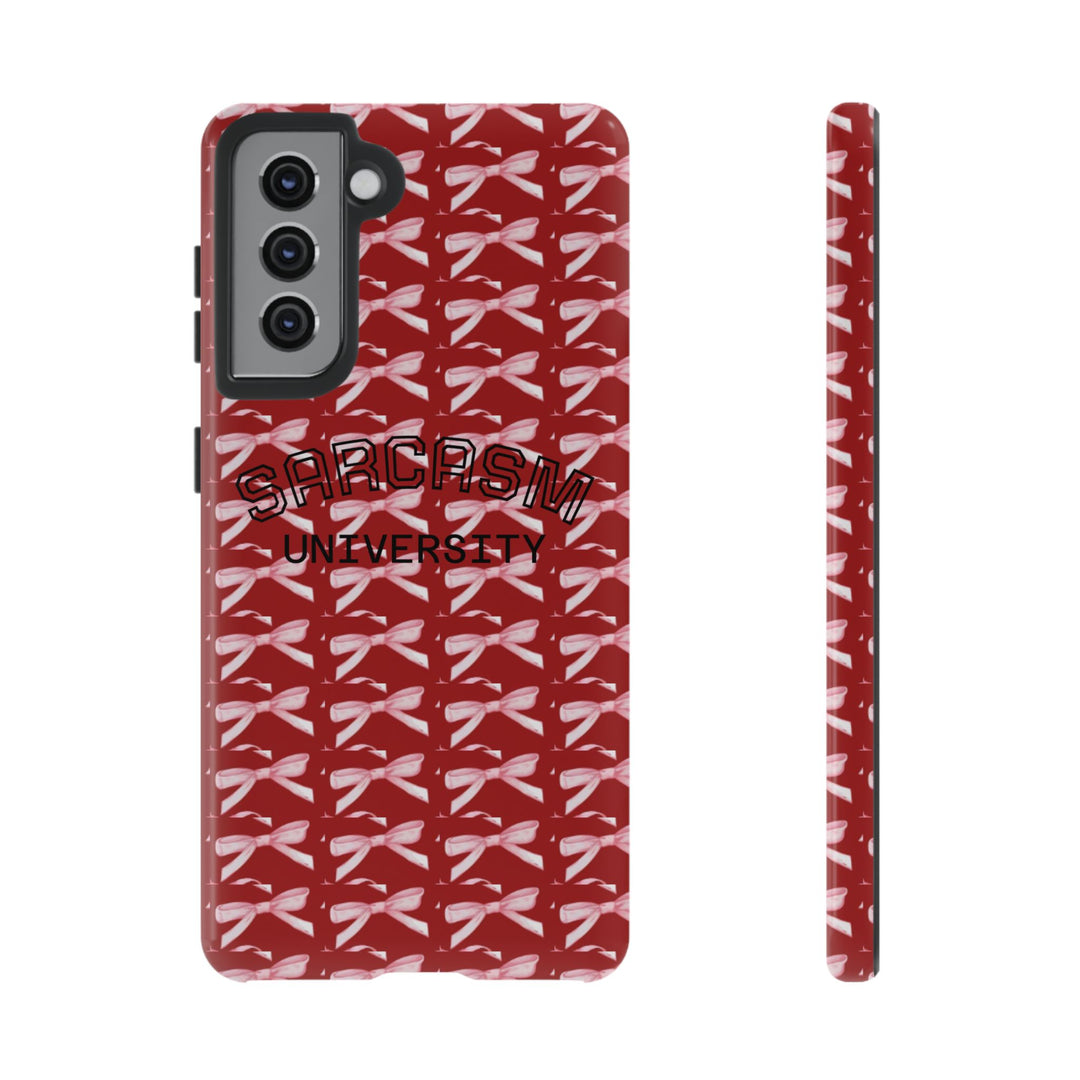 Sarcasm University Phone Case - Tough & Stylish Accessory for Sarcasm Lovers