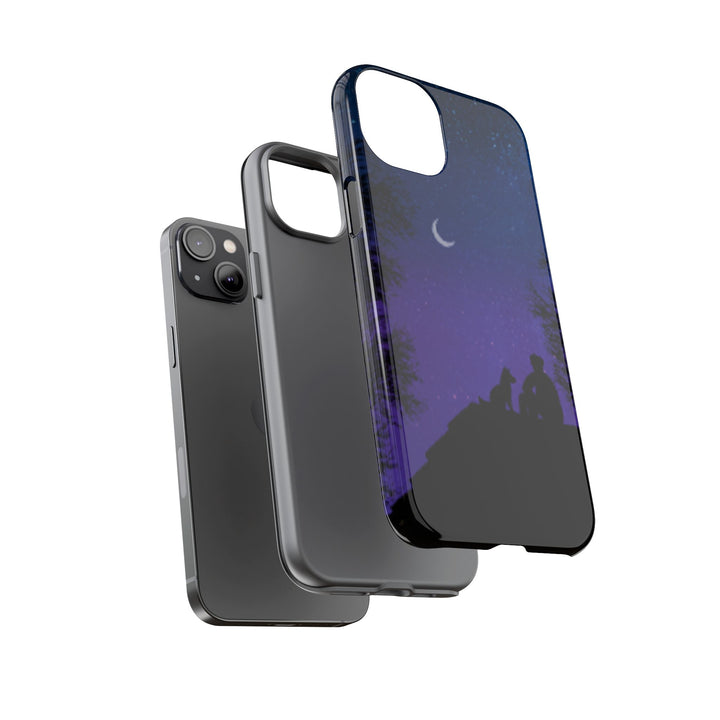 Starry Night Phone Case for Dog Lovers