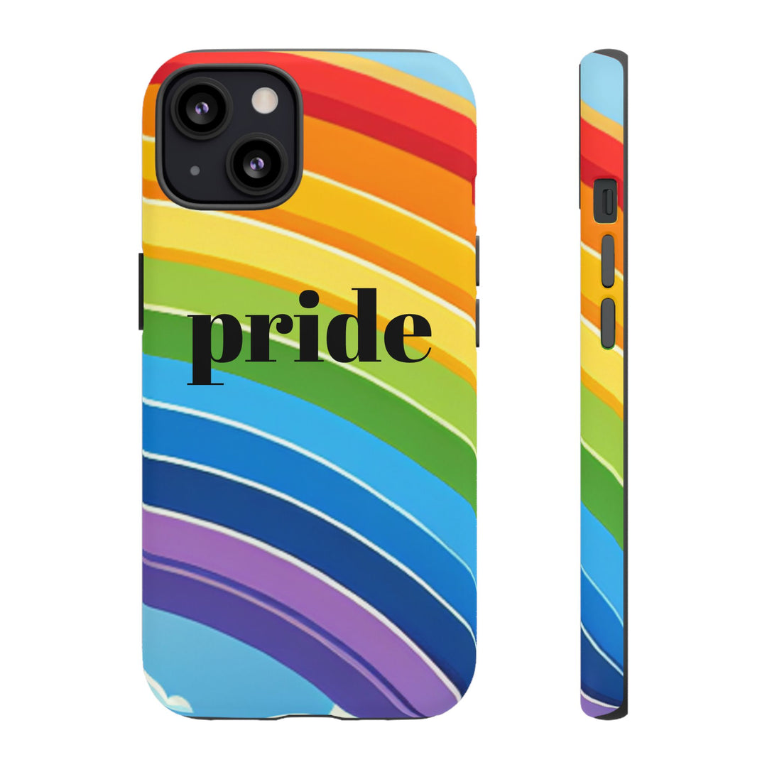 Pride Phone Case - Rainbow Gradient, LGBTQ+ Accessory, Colorful Phone Cover, Unique Gift for Pride Month, Phone Protection