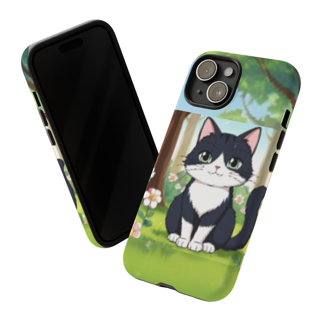 Cute Ai Cat Phone Case - Tough Cases for Animal Lovers
