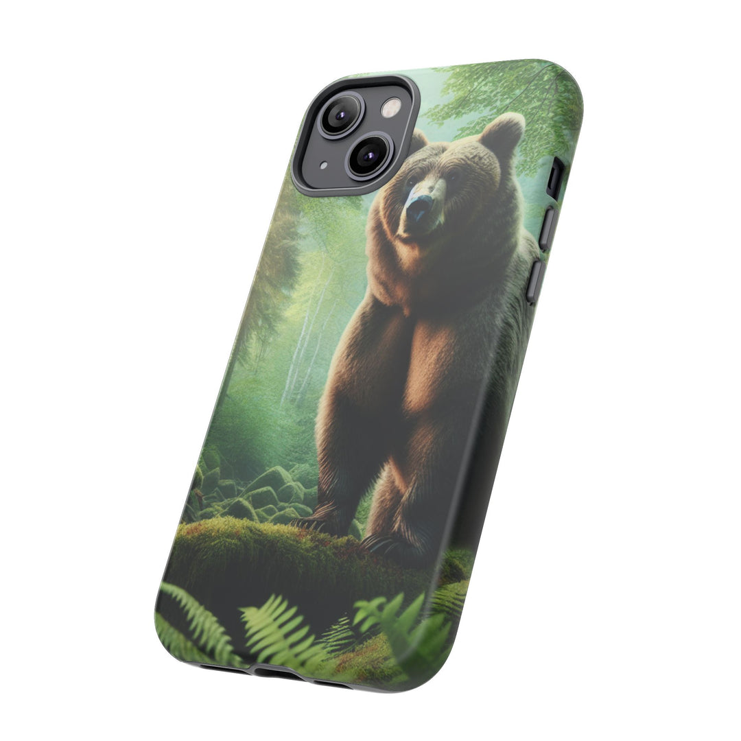 Wildlife Phone Case - Tough Bear Design for Nature Lovers
