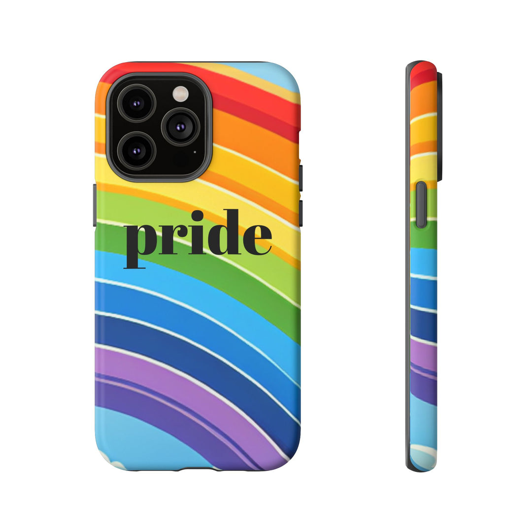 Pride Phone Case - Rainbow Gradient, LGBTQ+ Accessory, Colorful Phone Cover, Unique Gift for Pride Month, Phone Protection