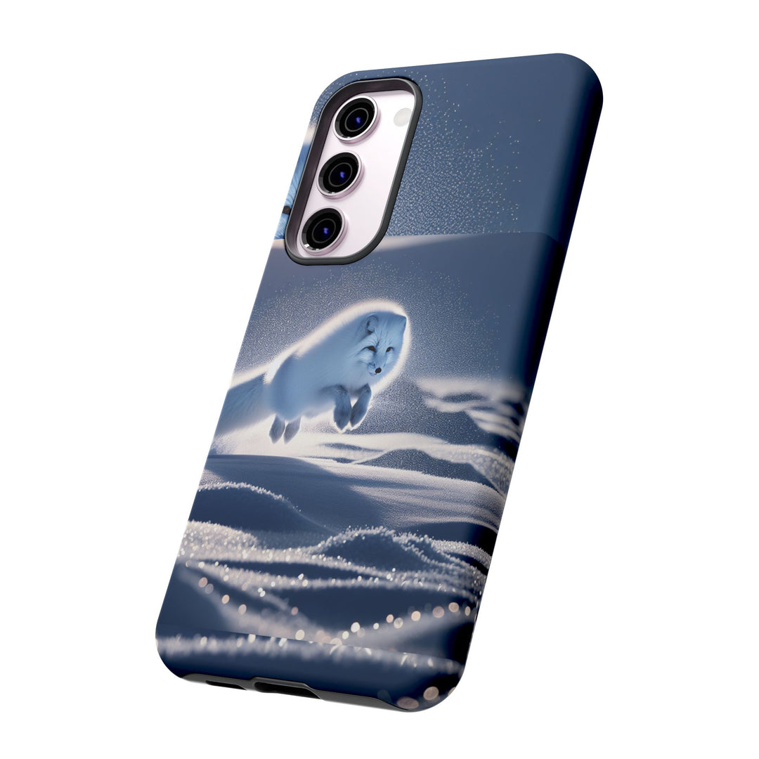 Cute Arctic Fox Phone Case – Tough Protective Cover for Animal Lovers