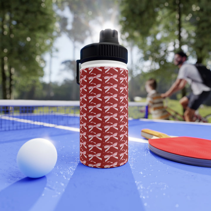 Stylish Stainless Steel Water Bottle with Sports Lid - Perfect for Fitness & Outdoor Adventures