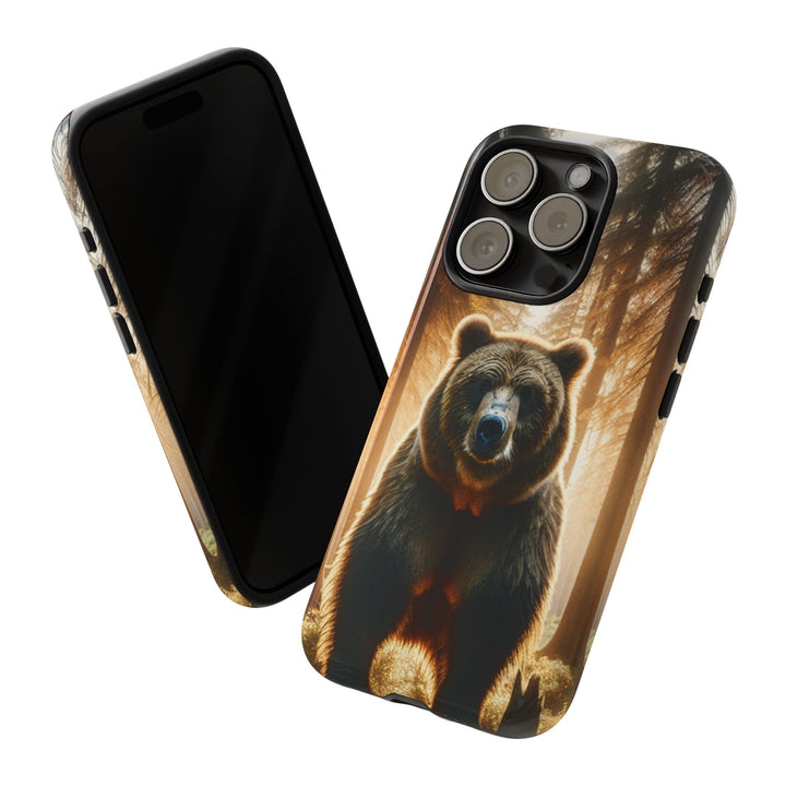 Wildlife Phone Case - Tough Cases with Bear Design, Nature Lover Gift, Animal-Themed Accessories, Eco-Friendly Tech Protection