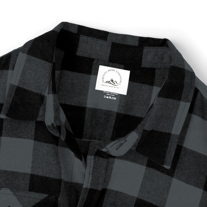80s Inspired Unisex Flannel Shirt - Retro Cozy Casual Wear
