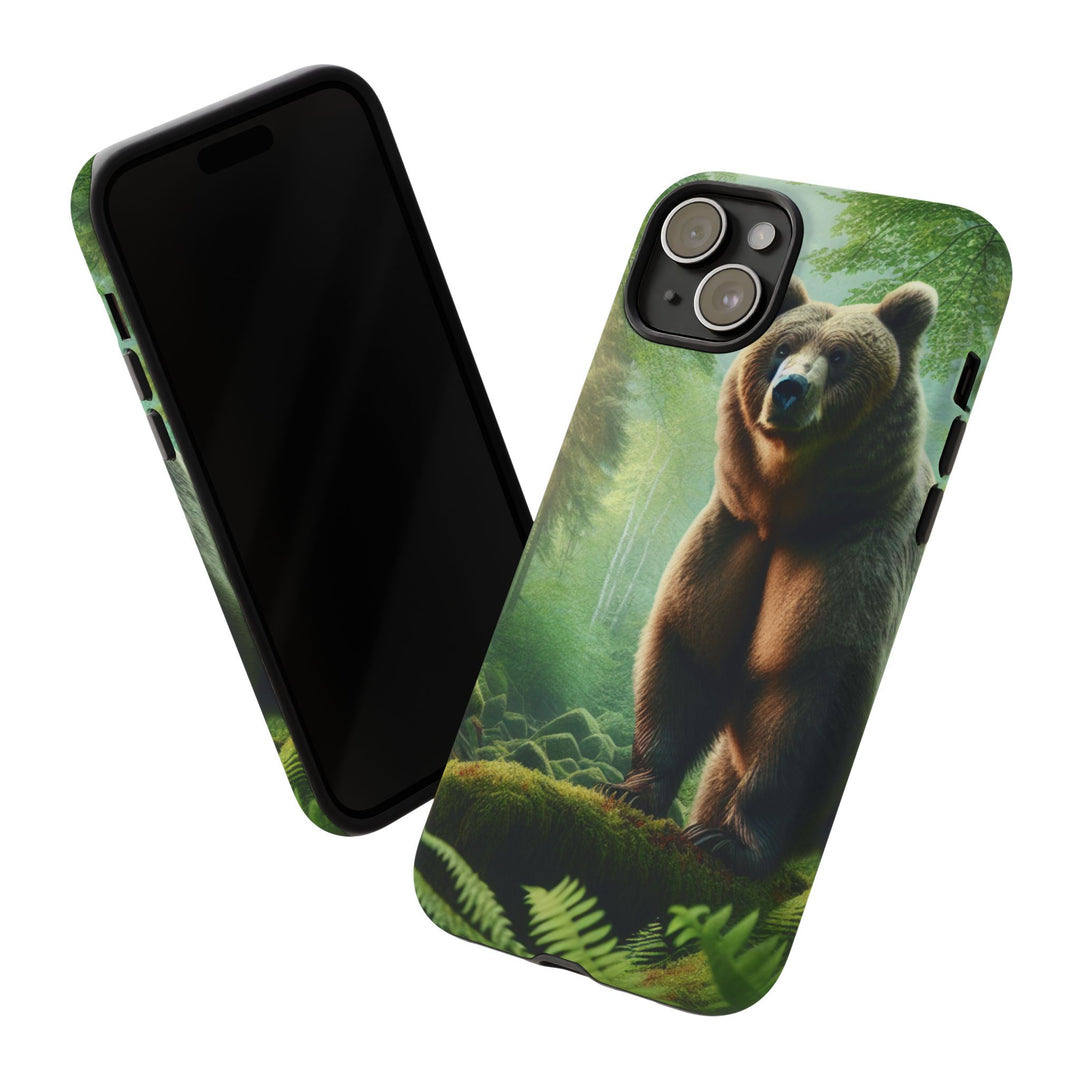 Wildlife Phone Case - Tough Bear Design for Nature Lovers