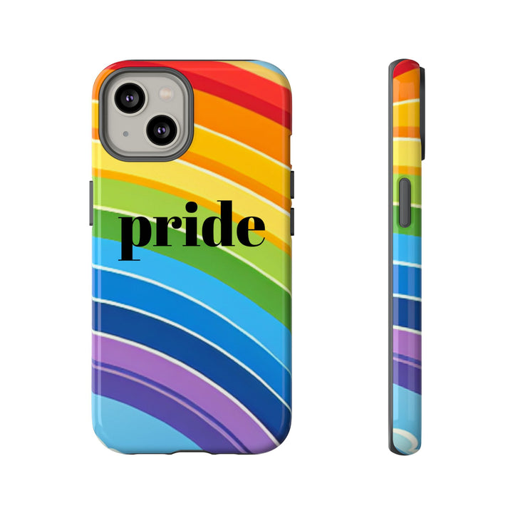 Pride Phone Case - Rainbow Gradient, LGBTQ+ Accessory, Colorful Phone Cover, Unique Gift for Pride Month, Phone Protection
