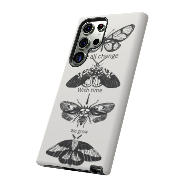 Inspirational Phone Case - We All Change With Time - Tough Cases for Nature Lovers