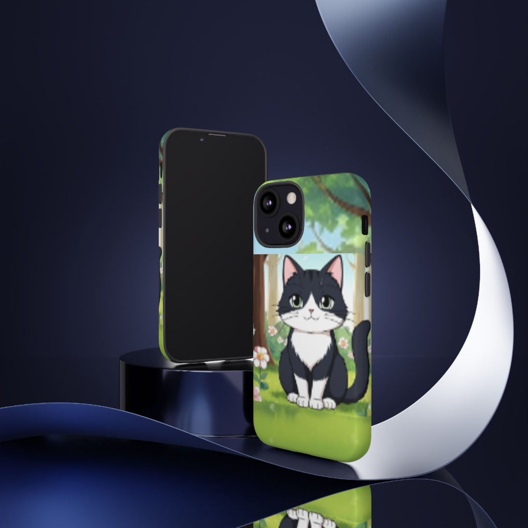 Cute Ai Cat Phone Case - Tough Cases for Animal Lovers