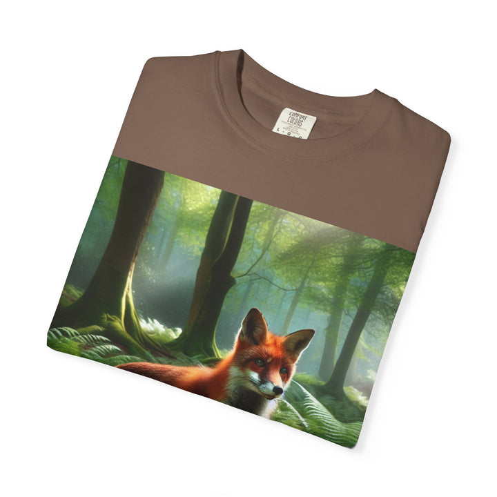 Forest Fox Unisex Garment-Dyed T-Shirt