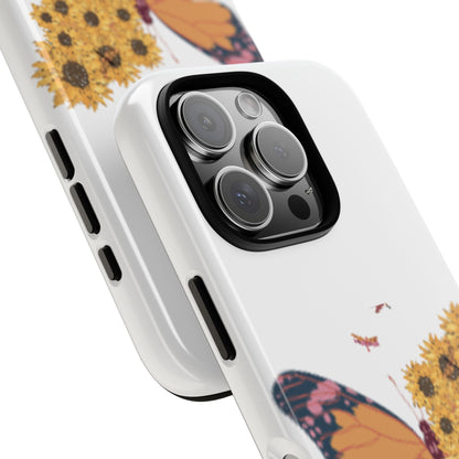 Butterfly & Sunflower Phone Case - "Secrets of Life" Design