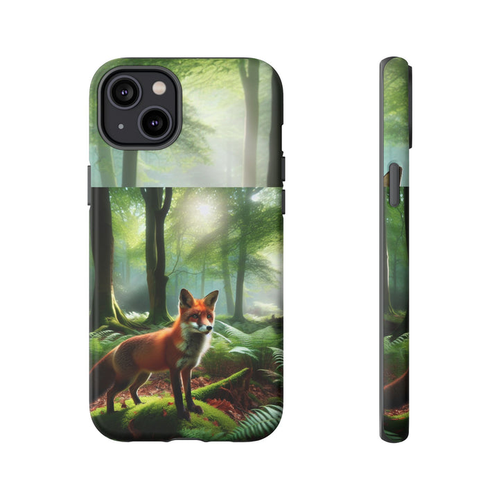Nature-Inspired Tough Case with Fox Design