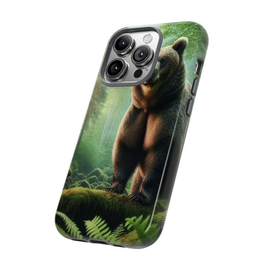 Wildlife Phone Case - Tough Bear Design for Nature Lovers