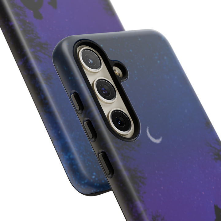Starry Night Phone Case for Dog Lovers