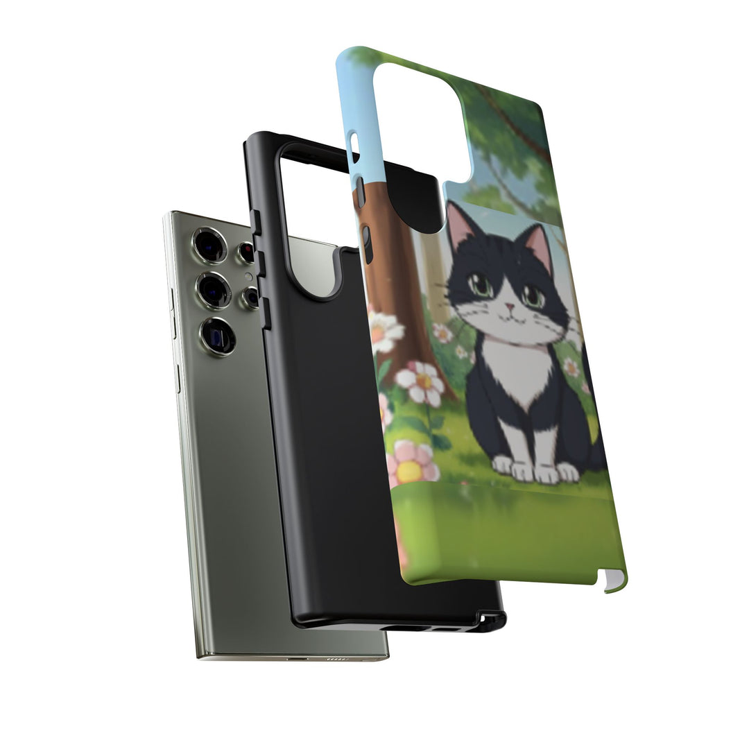 Cute Ai Cat Phone Case - Tough Cases for Animal Lovers