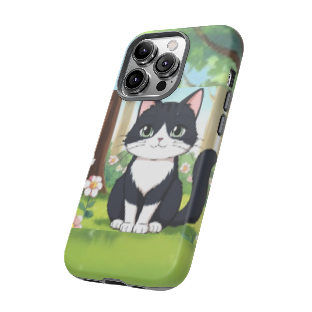 Cute Ai Cat Phone Case - Tough Cases for Animal Lovers
