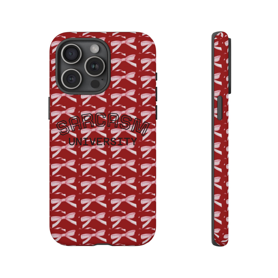 Sarcasm University Phone Case - Tough & Stylish Accessory for Sarcasm Lovers