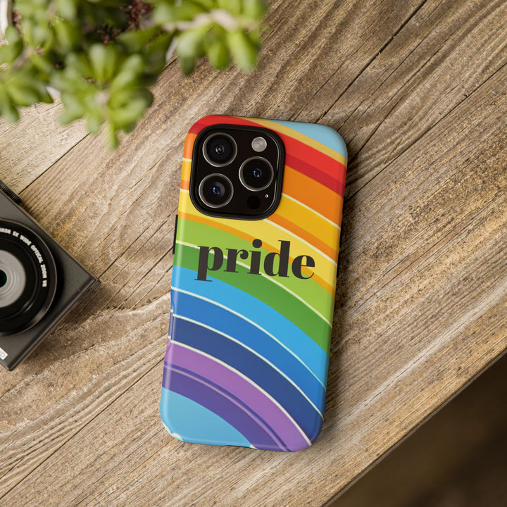 Pride Phone Case - Rainbow Gradient, LGBTQ+ Accessory, Colorful Phone Cover, Unique Gift for Pride Month, Phone Protection
