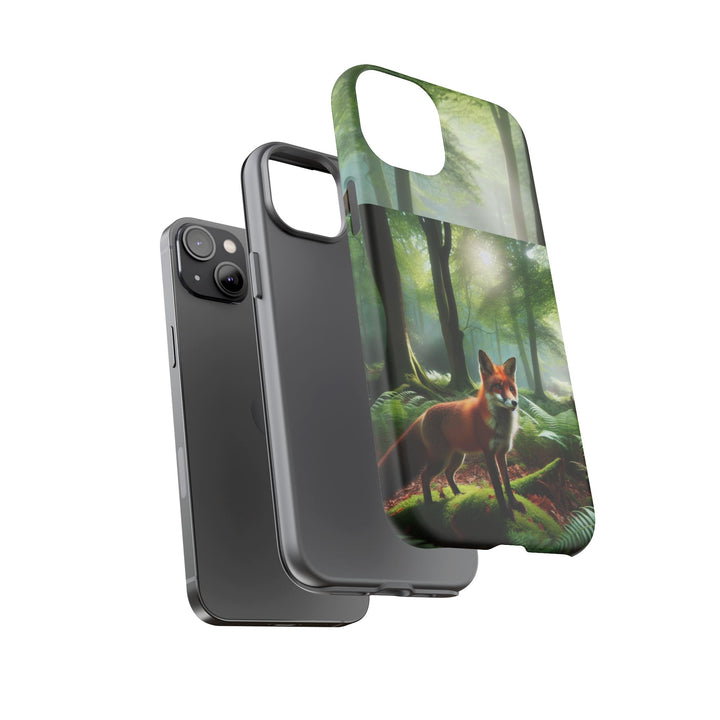 Nature-Inspired Tough Case with Fox Design