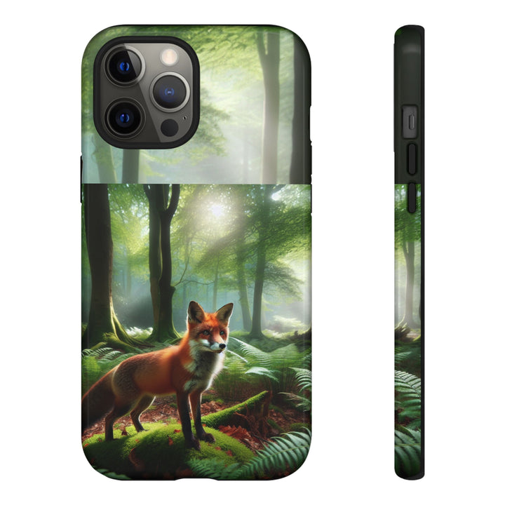 Nature-Inspired Tough Case with Fox Design