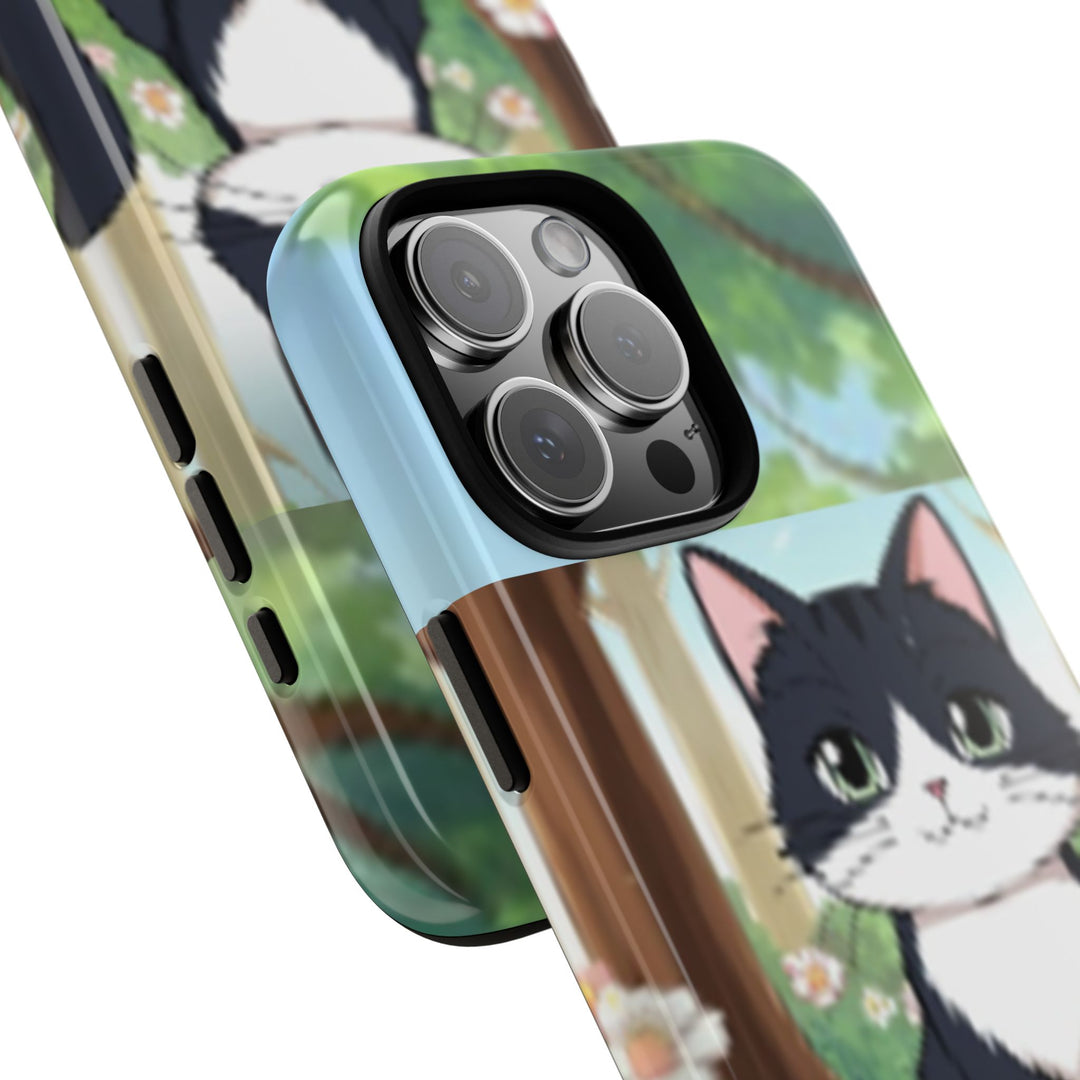 Cute Ai Cat Phone Case - Tough Cases for Animal Lovers