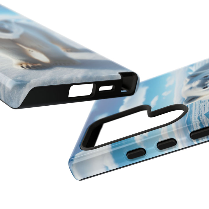 Polar Bear Tough Phone Case - Durable Protector with Arctic Design