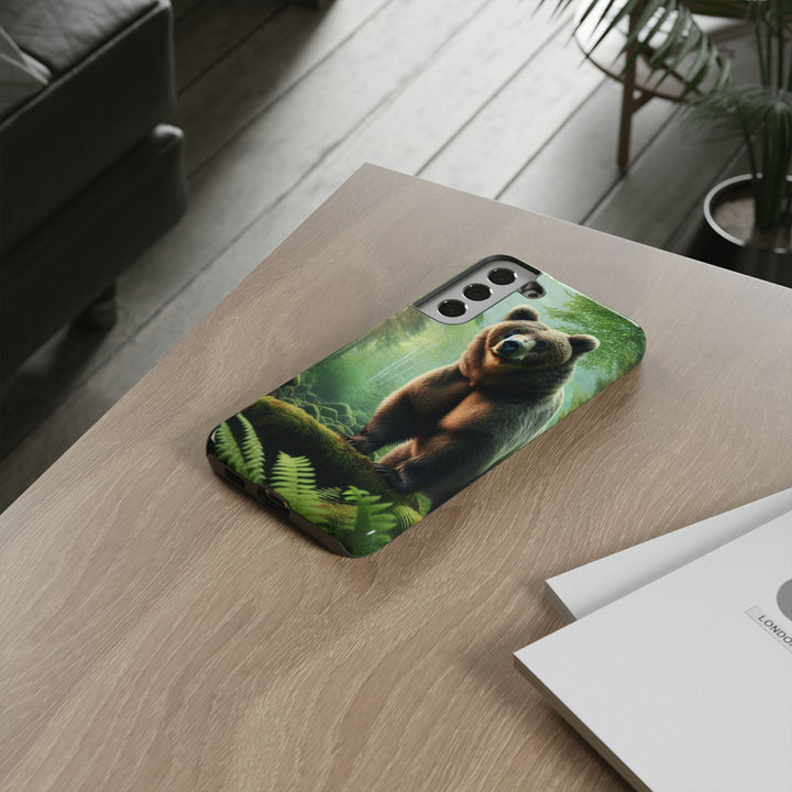 Wildlife Phone Case - Tough Bear Design for Nature Lovers