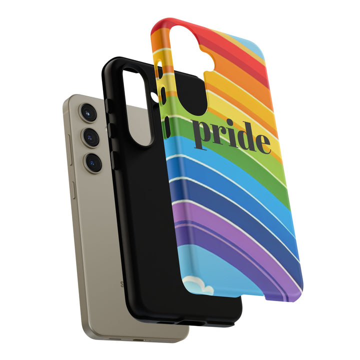 Pride Phone Case - Rainbow Gradient, LGBTQ+ Accessory, Colorful Phone Cover, Unique Gift for Pride Month, Phone Protection