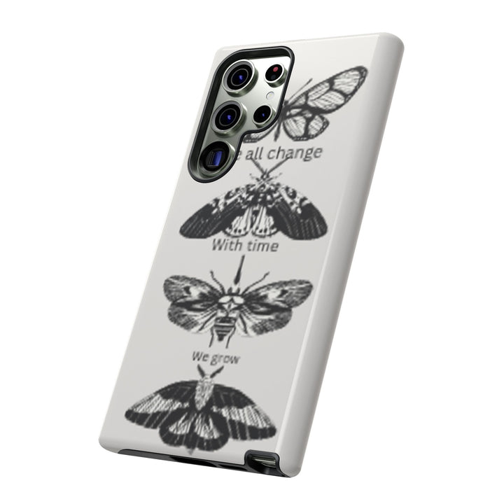 Inspirational Phone Case - We All Change With Time - Tough Cases for Nature Lovers