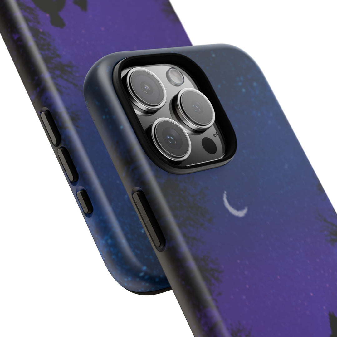 Starry Night Phone Case for Dog Lovers