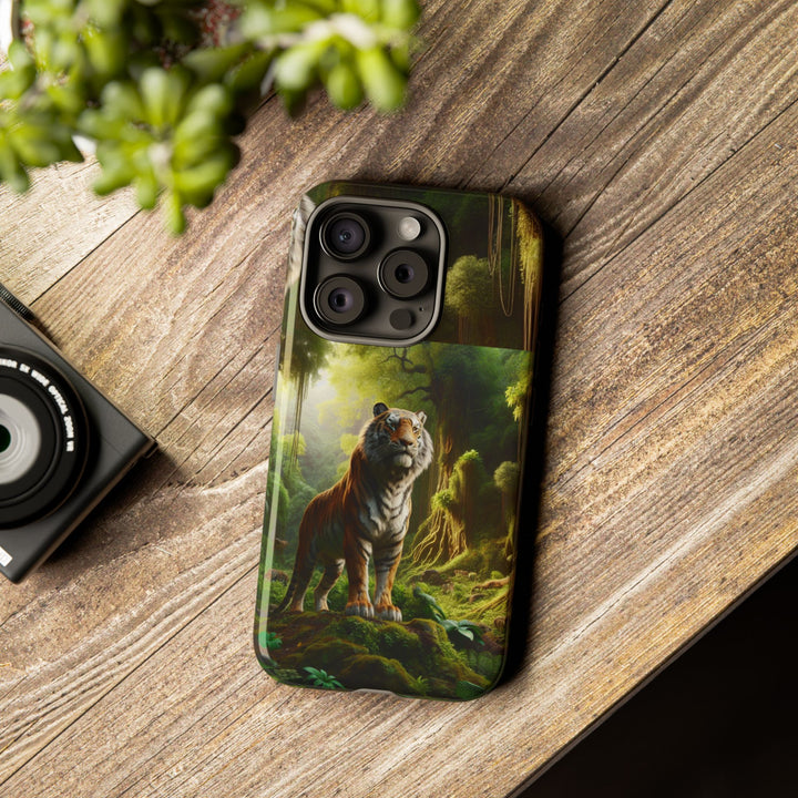 Wild Tiger Tough Phone Case - Nature Lover Accessory